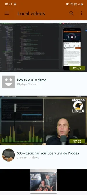 P2Play  Peertube client